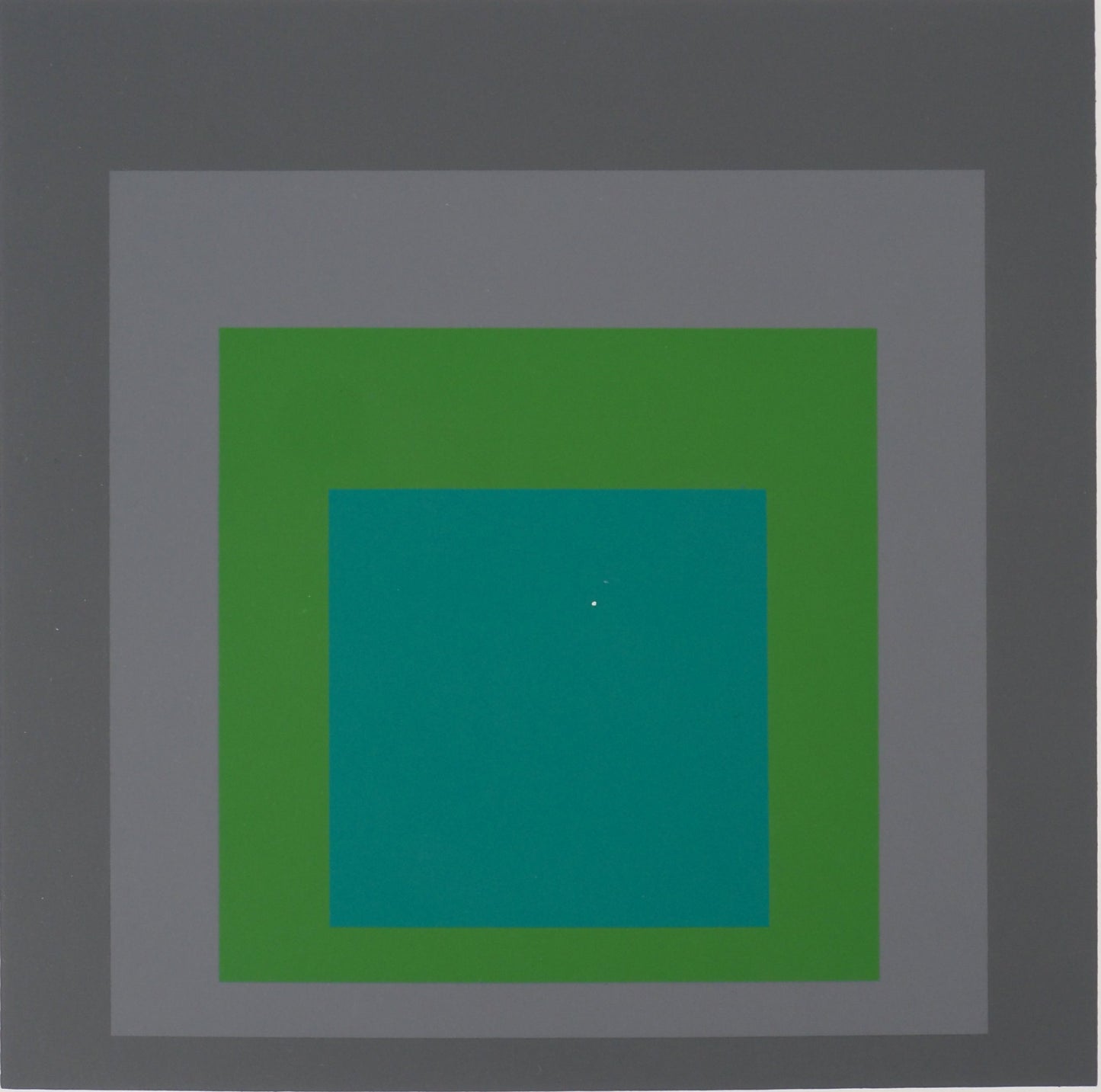 Josef ALBERS :  Homage to the square, Renewed Hope - Sérigraphie en couleurs