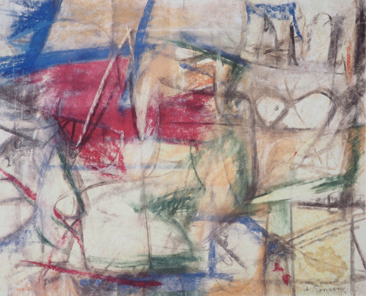 Willem DE KOONING : Paysage sauvage - Lithographie signée