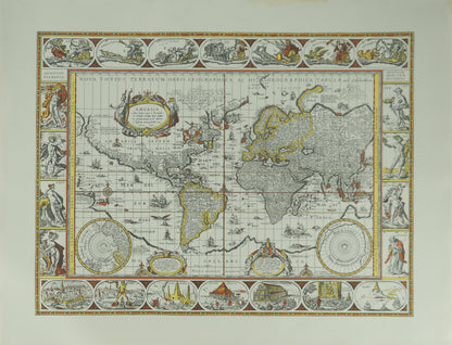 Willem Janszoon BLAEU : Planisphère