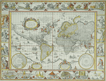 Willem Janszoon BLAEU : Planisphère