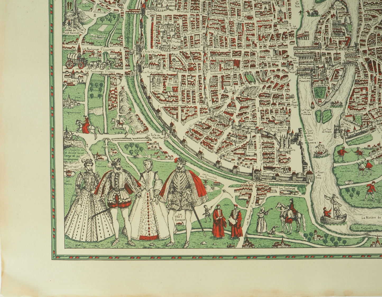 BRAUN / HOGENBERG :  Plan de Paris