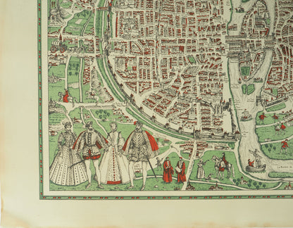 BRAUN / HOGENBERG :  Plan de Paris