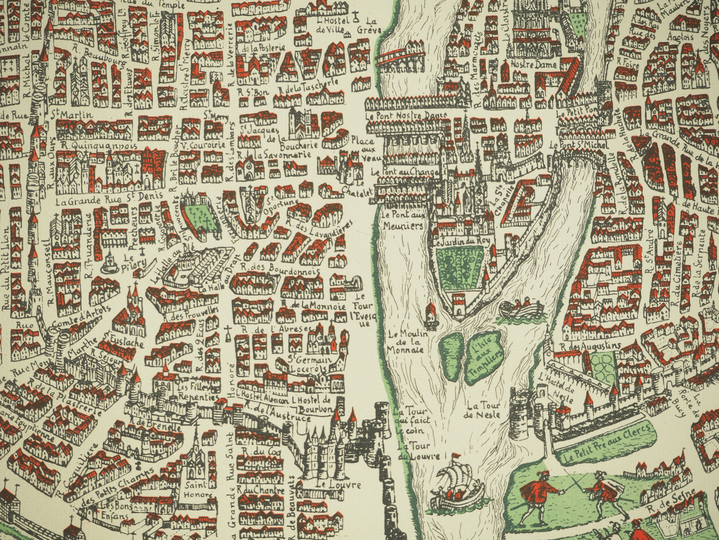 BRAUN / HOGENBERG :  Plan de Paris