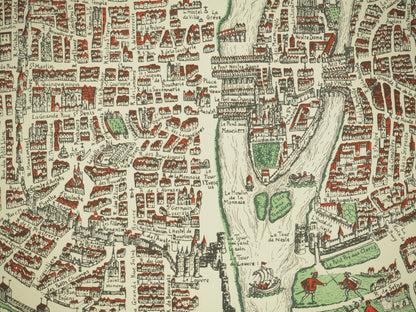 BRAUN / HOGENBERG :  Plan de Paris