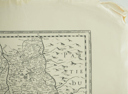 Hendrik HONDIUS : Carte du Languedoc