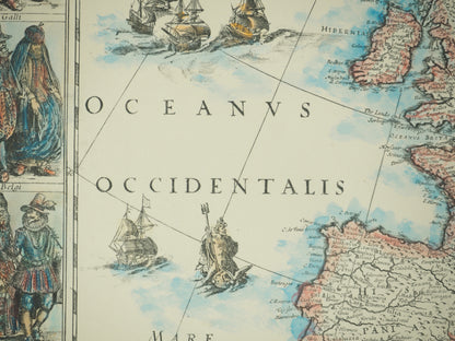 Willem Janszoon BLAEU : Carte de l'Europe
