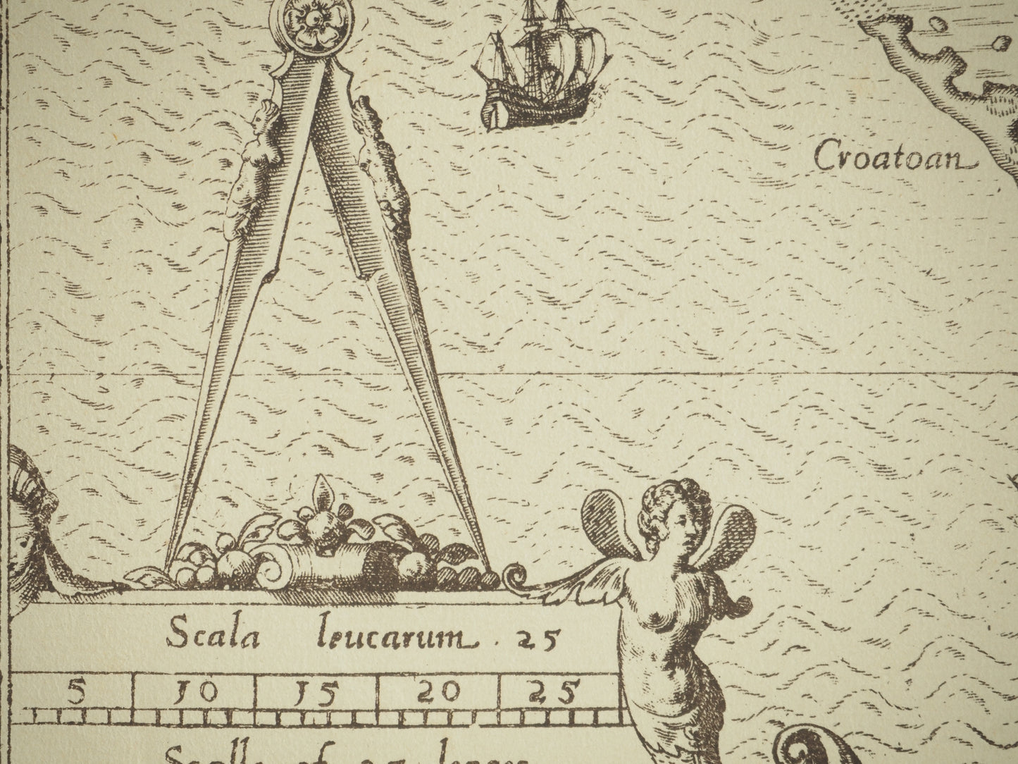 John WHITE : Carte de la Virginie