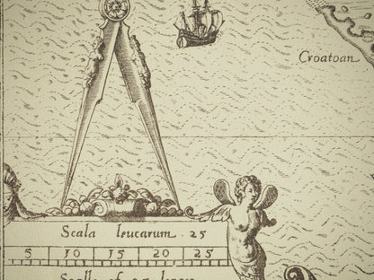 John WHITE : Carte de la Virginie