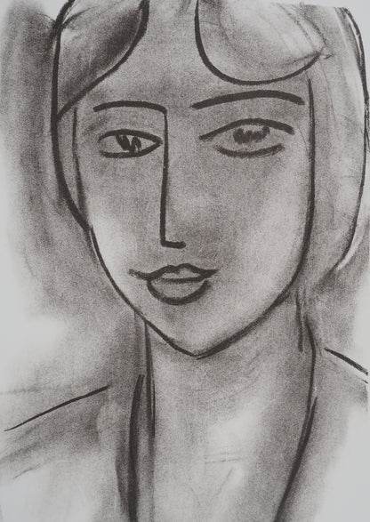 Henri MATISSE : Paula - Lithographie signée