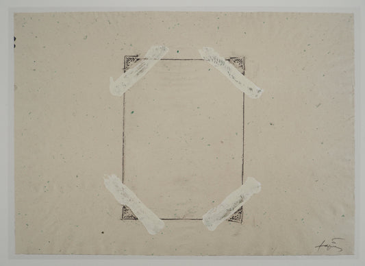Antoni TAPIES : Page d'album - Lithographie signée