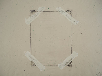Antoni TAPIES : Page d'album - Lithographie signée