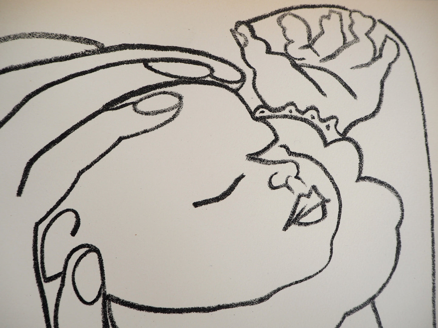 Françoise GILOT : La maternité - Lithographie originale