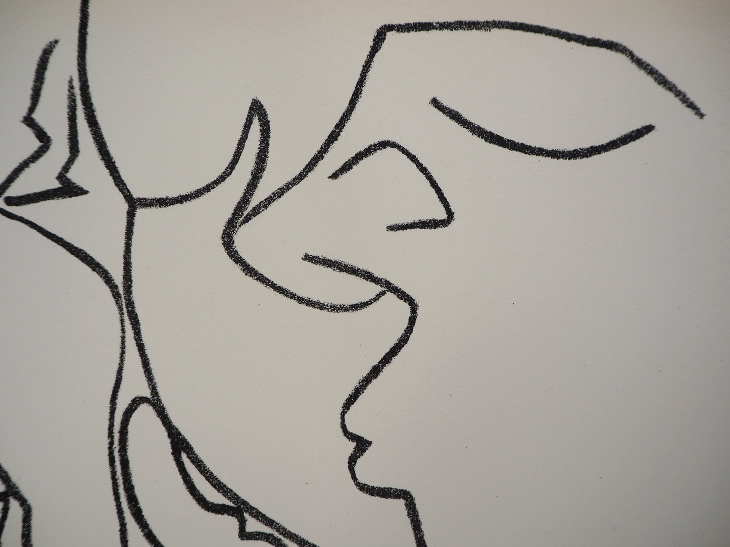 Françoise GILOT : Entre ses mains - Lithographie originale
