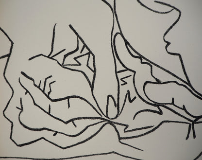 Françoise GILOT : Entre ses mains - Lithographie originale