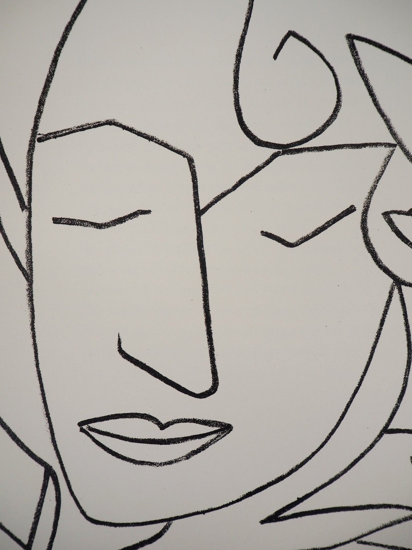 Françoise GILOT : Femme endormie - Lithographie originale