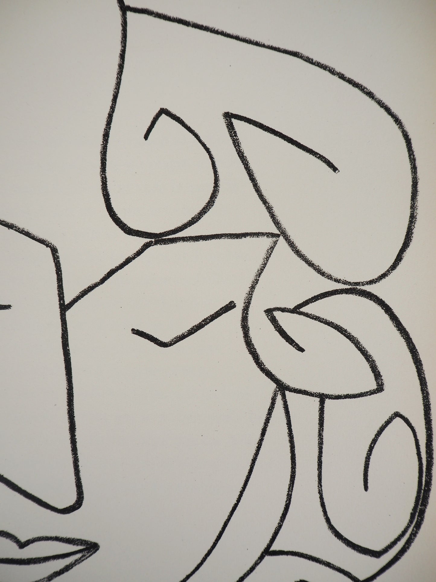 Françoise GILOT : Femme endormie - Lithographie originale