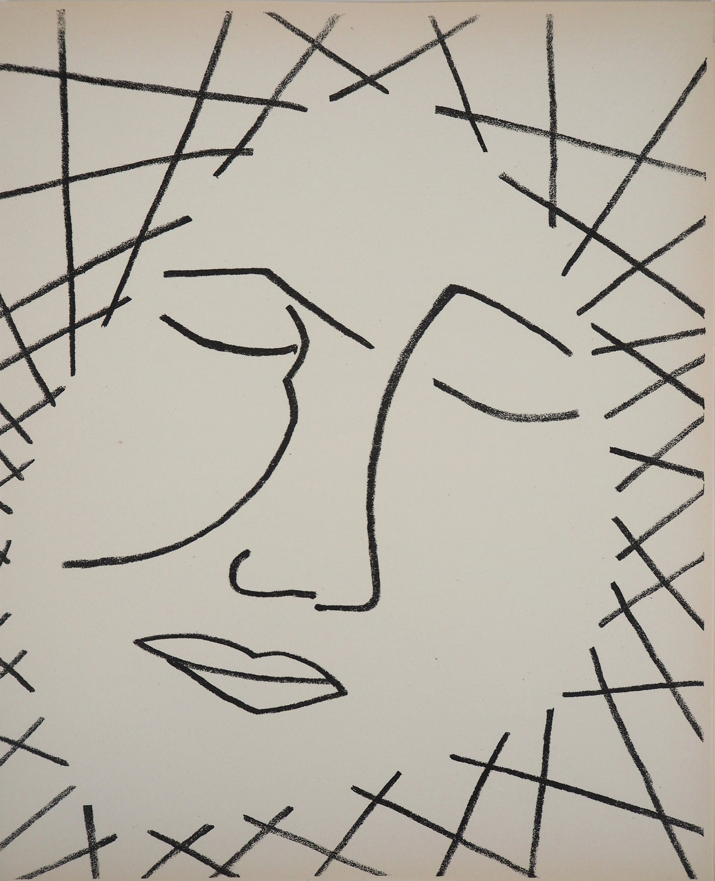 Françoise GILOT : Le rêve - Lithographie originale