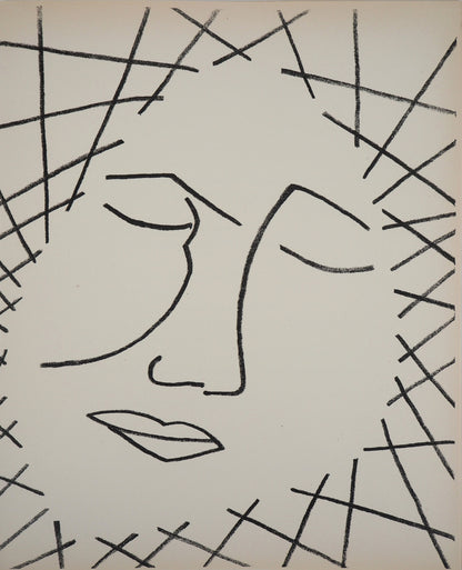 Françoise GILOT : Le rêve - Lithographie originale