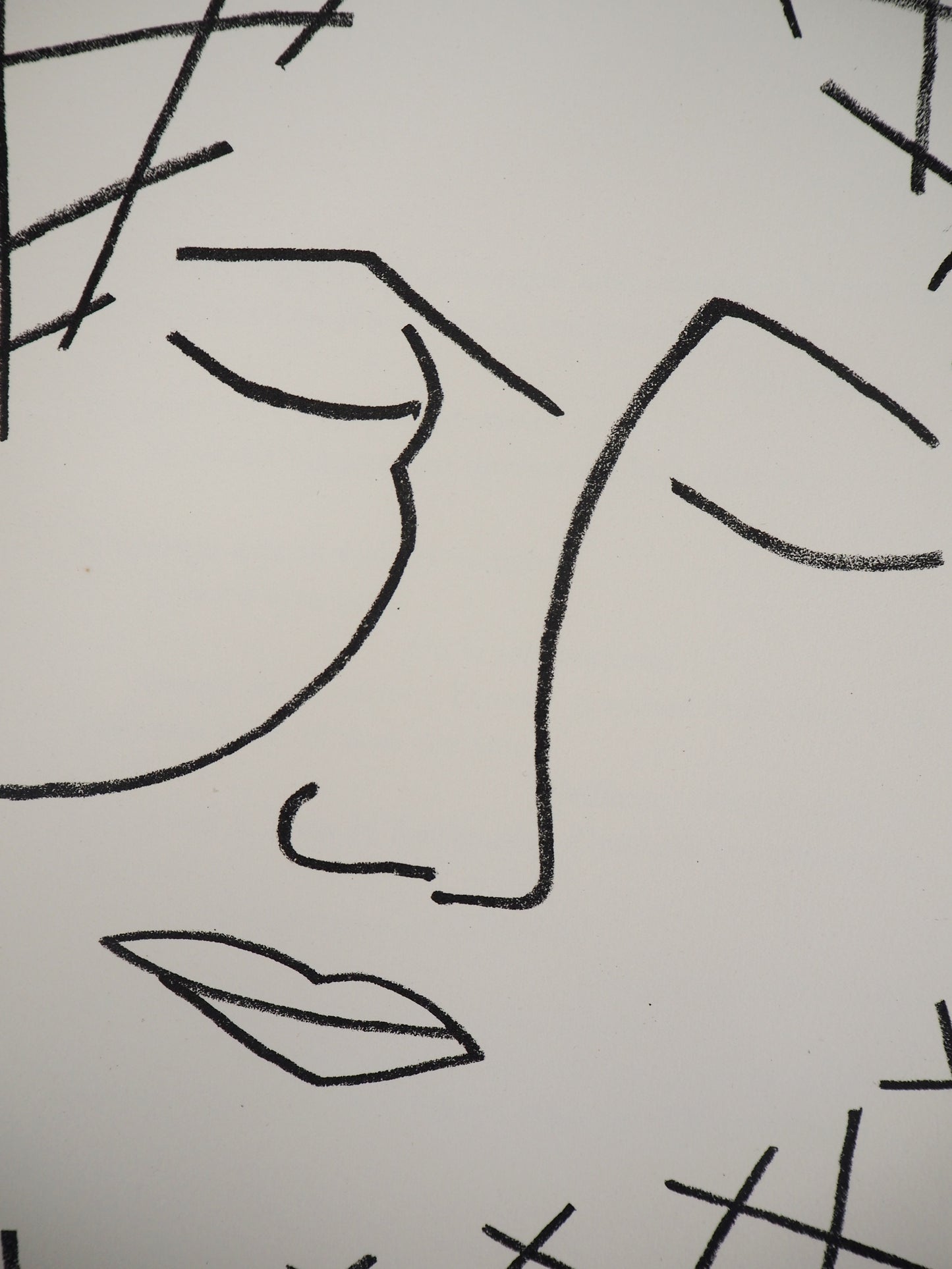Françoise GILOT : Le rêve - Lithographie originale