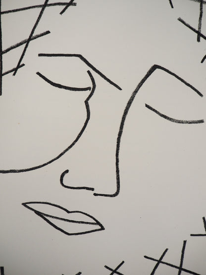 Françoise GILOT : Le rêve - Lithographie originale