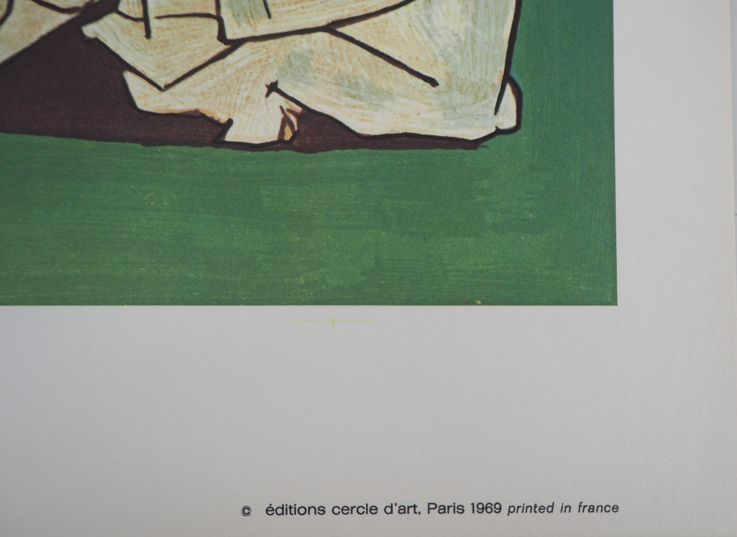 Pablo PICASSO : La paix - Lithographie en couleurs