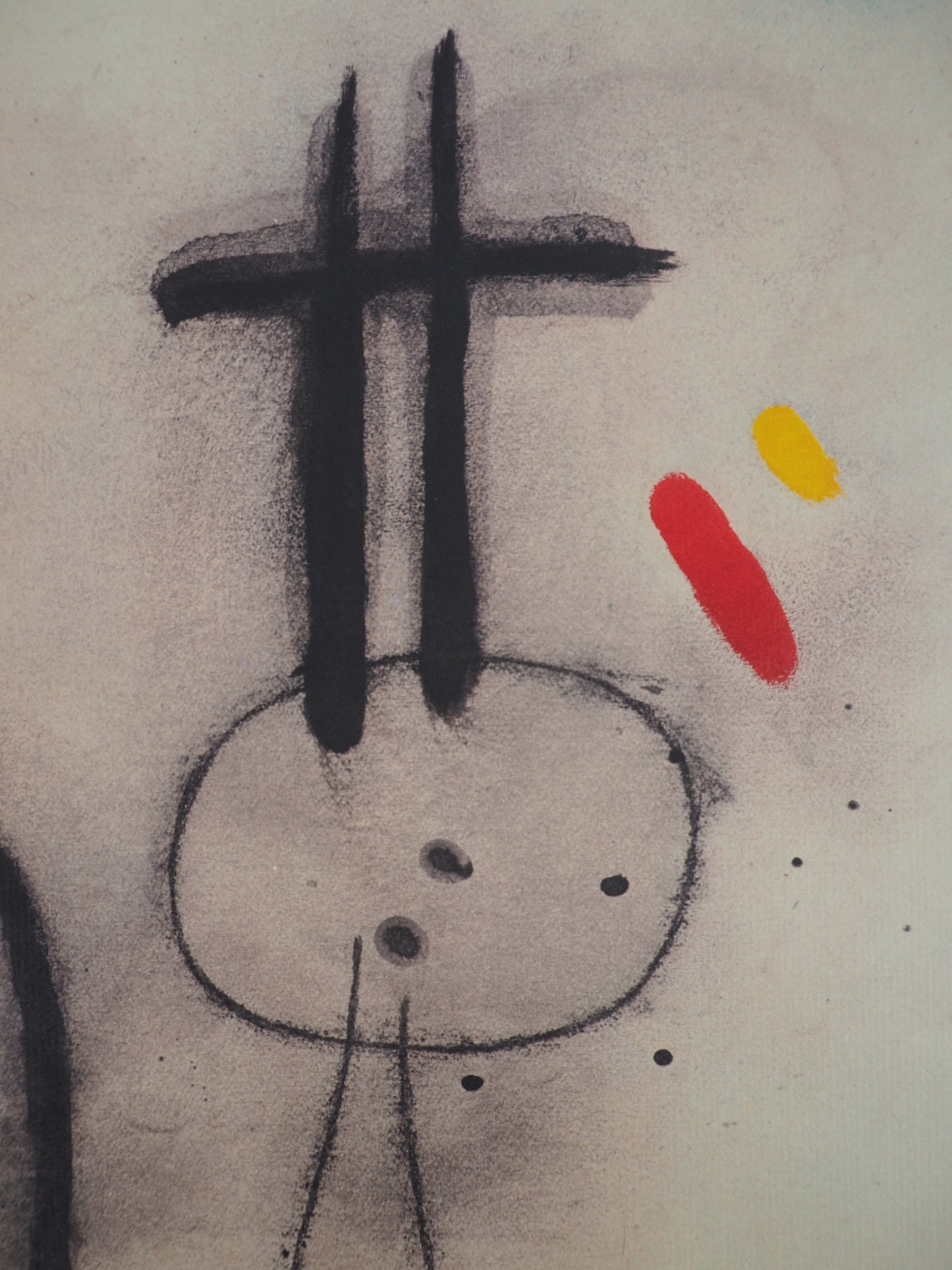 Joan MIRO: Camina bajo el cielo azul - Litografía firmada