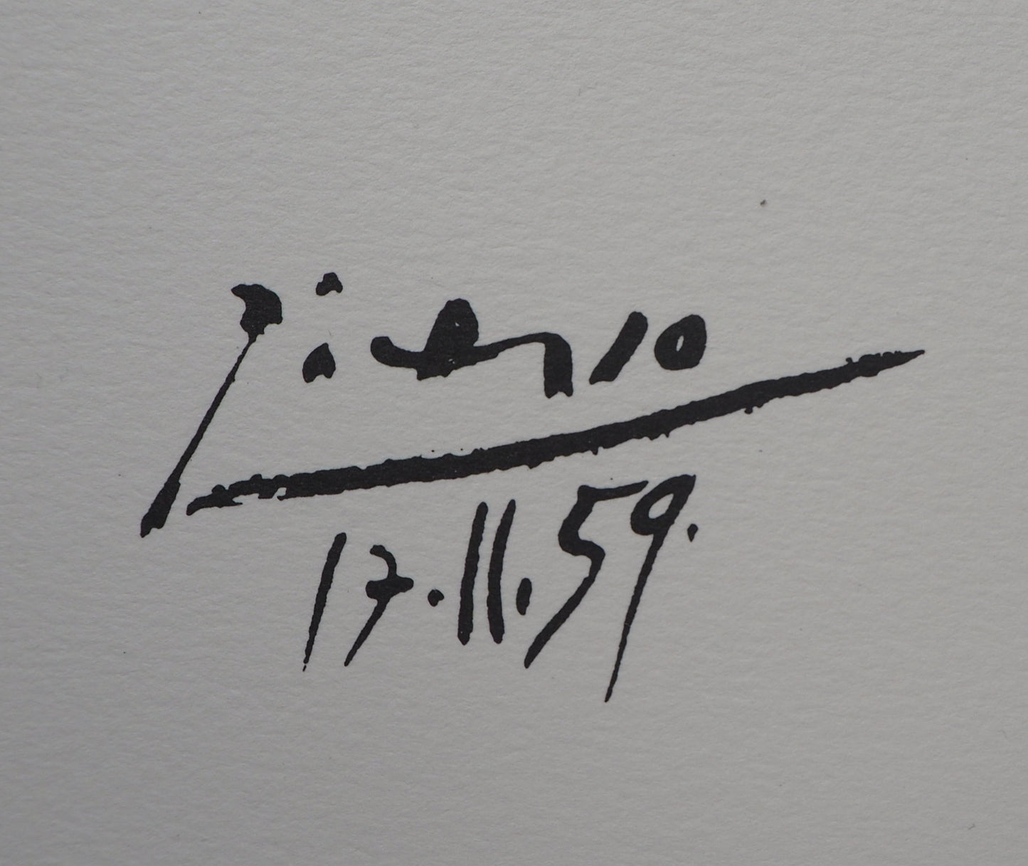 Pablo PICASSO : La Danse des Faunes - Lithographie signée
