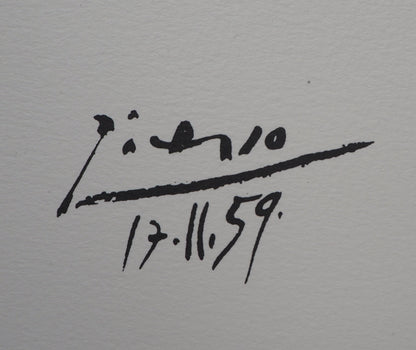 Pablo PICASSO : La Danse des Faunes - Lithographie signée