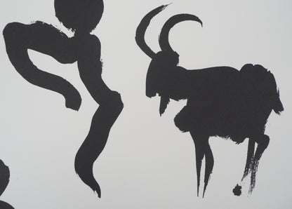 Pablo PICASSO : La Danse des Faunes - Lithographie signée