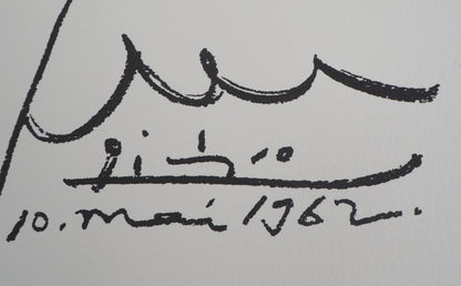 Pablo PICASSO : Colombe de l'avenir - Lithographie signée