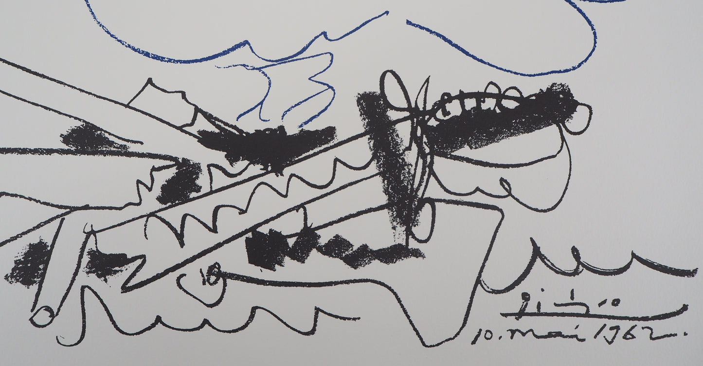 Pablo PICASSO : Colombe de l'avenir - Lithographie signée