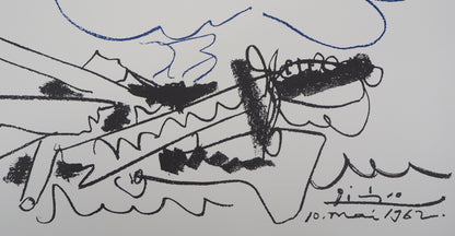 Pablo PICASSO : Colombe de l'avenir - Lithographie signée