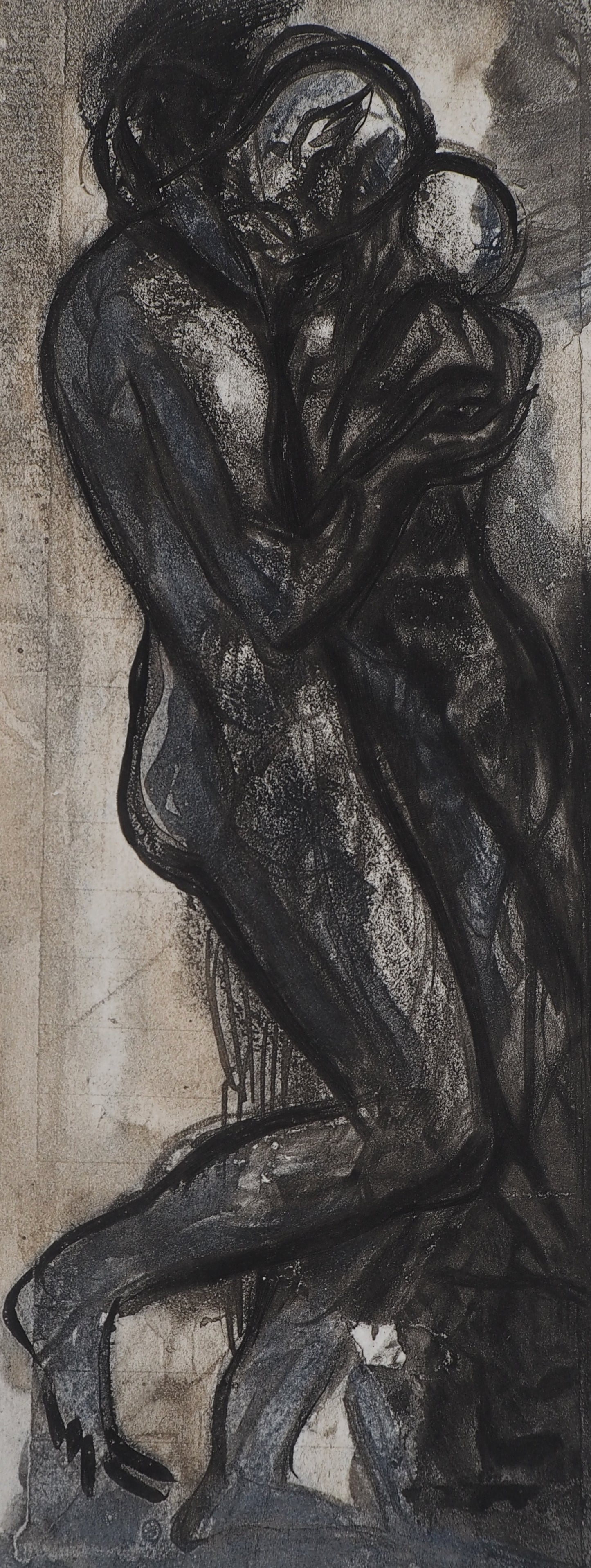 Auguste RODIN : L’étreinte - Gravure