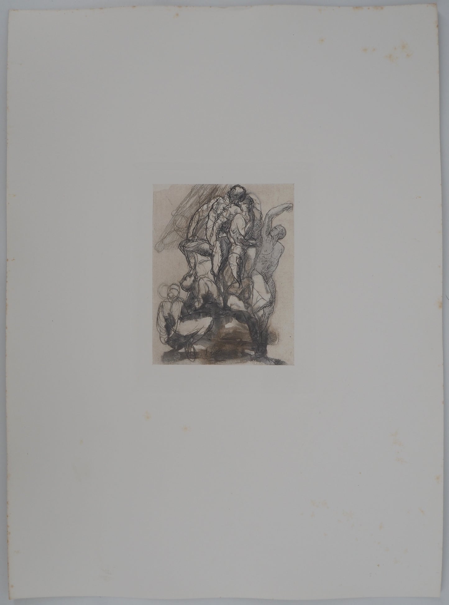 Auguste RODIN : Les victorieux - Gravure