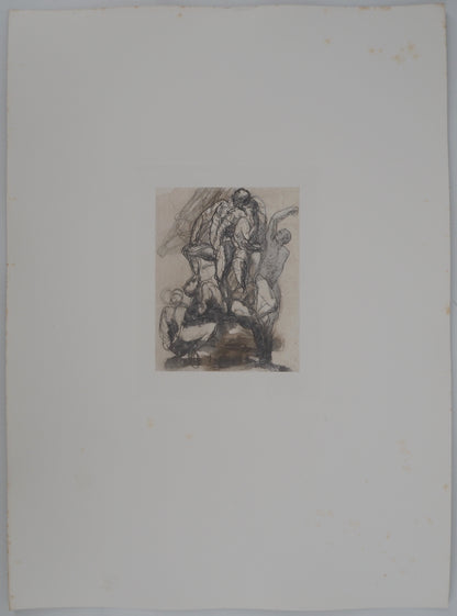 Auguste RODIN : Les victorieux - Gravure