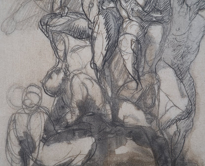 Auguste RODIN : Les victorieux - Gravure