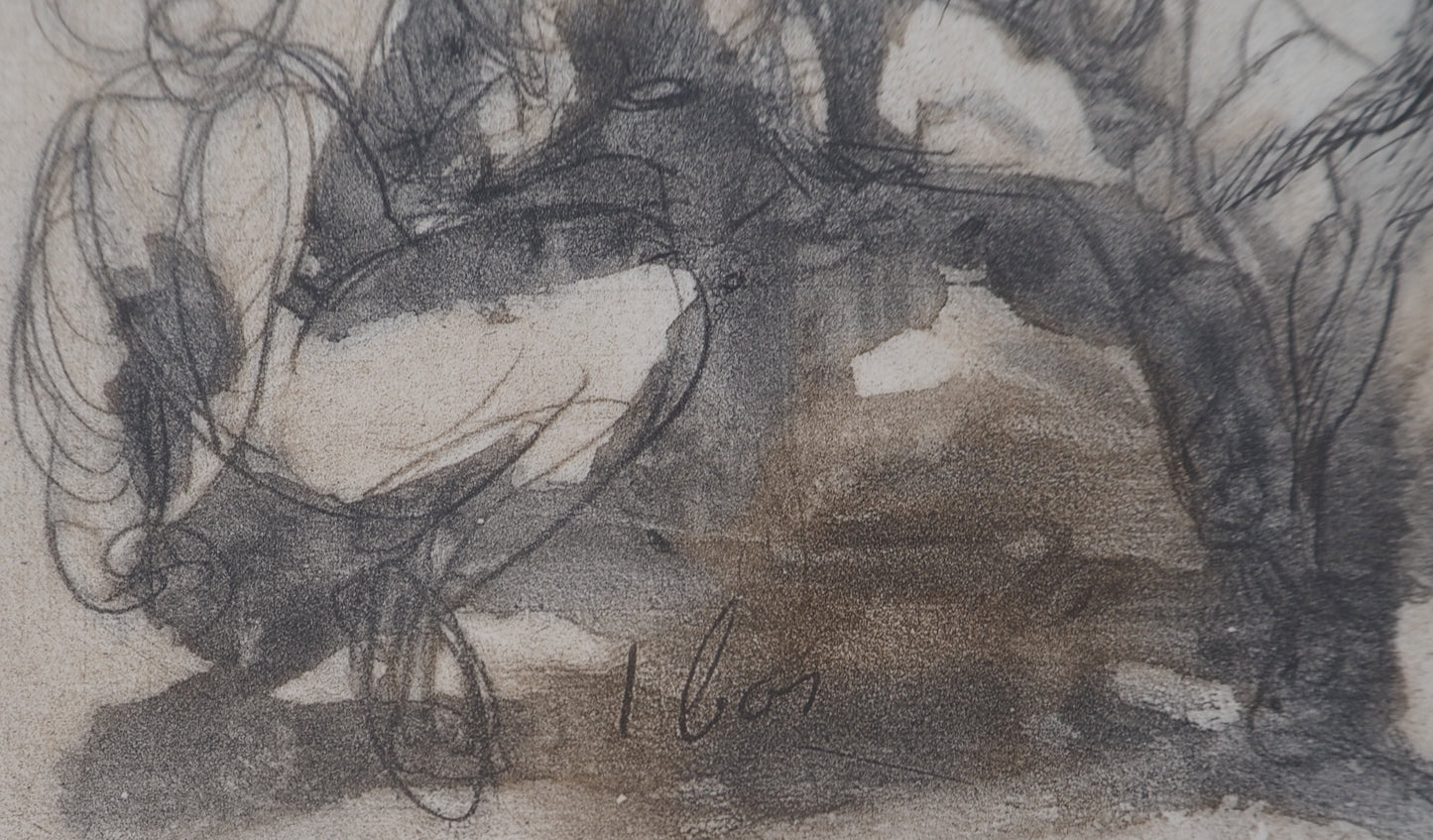 Auguste RODIN : Les victorieux - Gravure