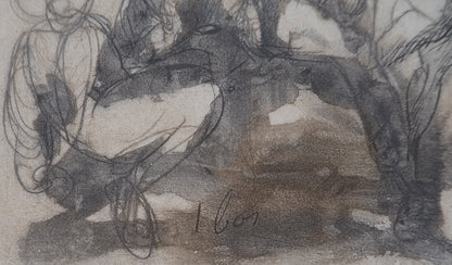 Auguste RODIN : Les victorieux - Gravure