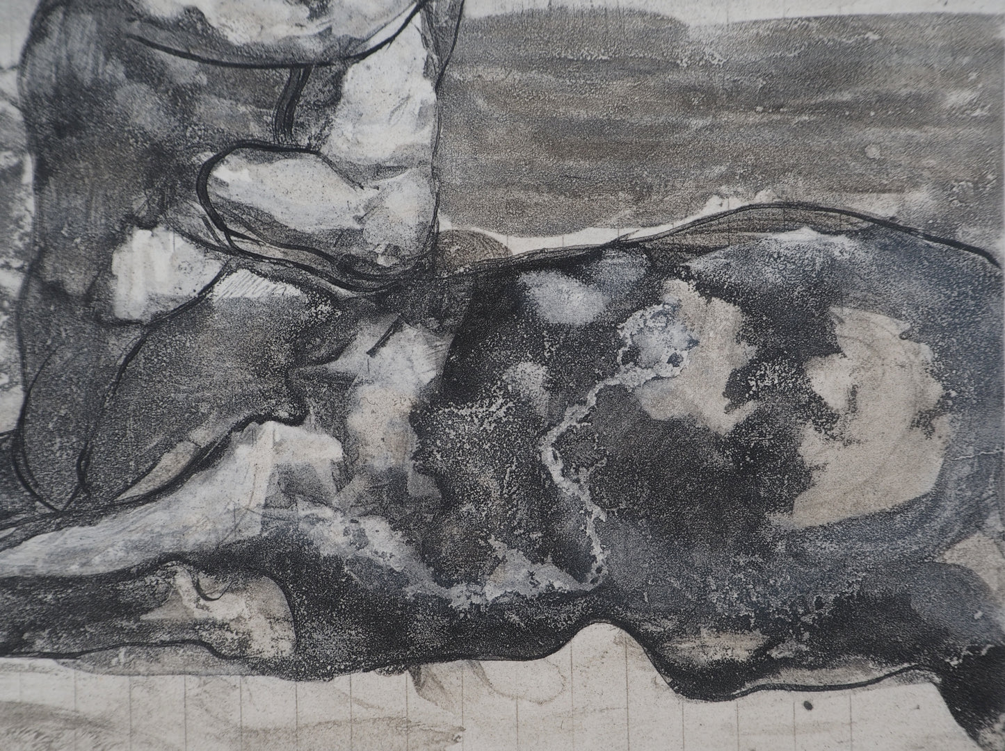 Auguste RODIN :  L’étreinte - Gravure