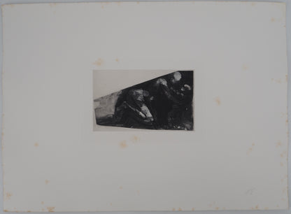 Auguste RODIN : La nativité - Gravure