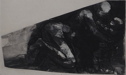 Auguste RODIN : La nativité - Gravure