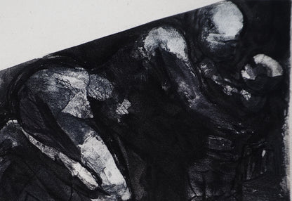 Auguste RODIN : La nativité - Gravure