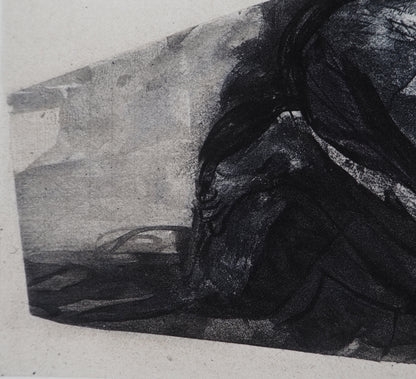 Auguste RODIN : La nativité - Gravure