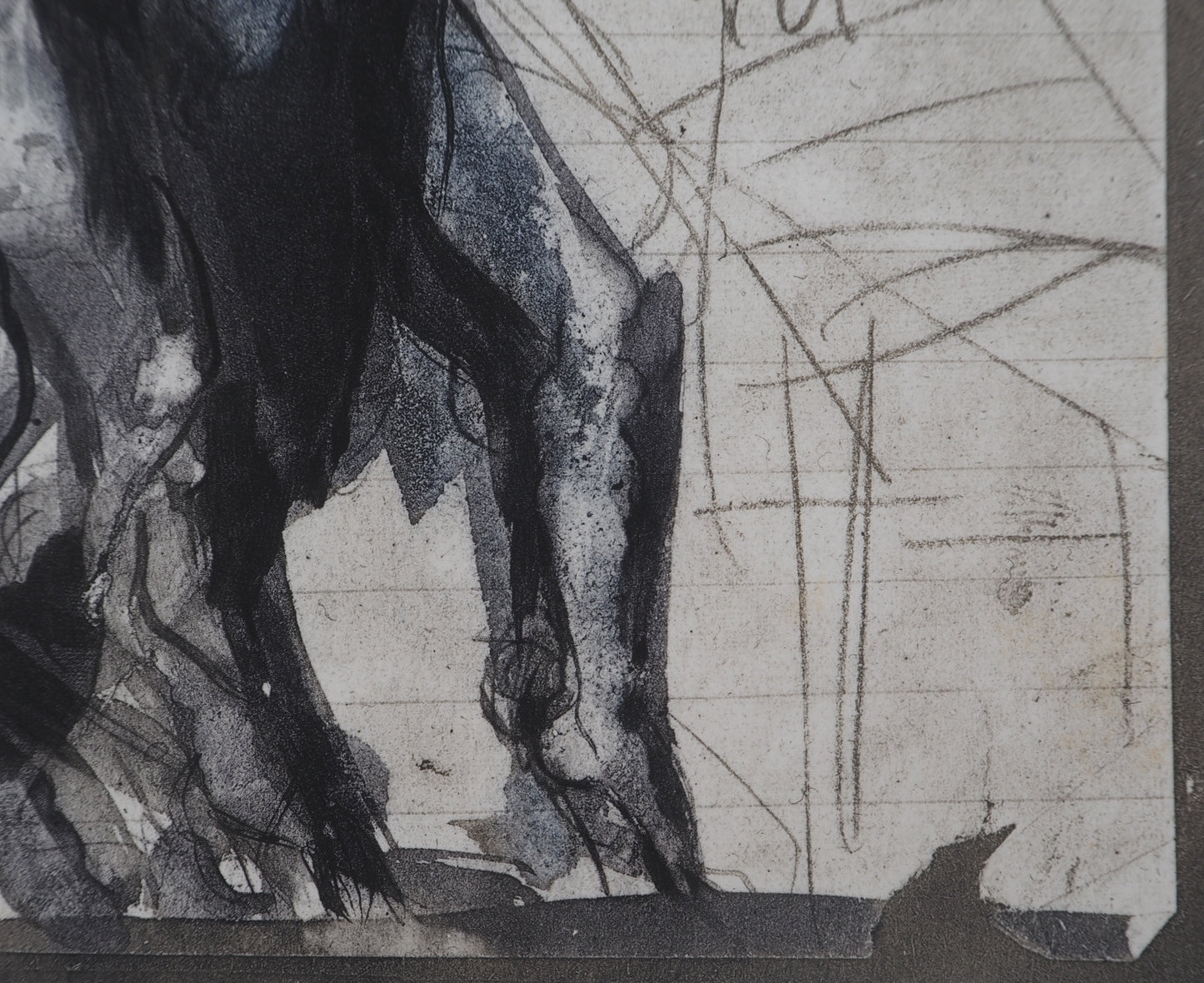 Auguste RODIN :  La luxure - Gravure