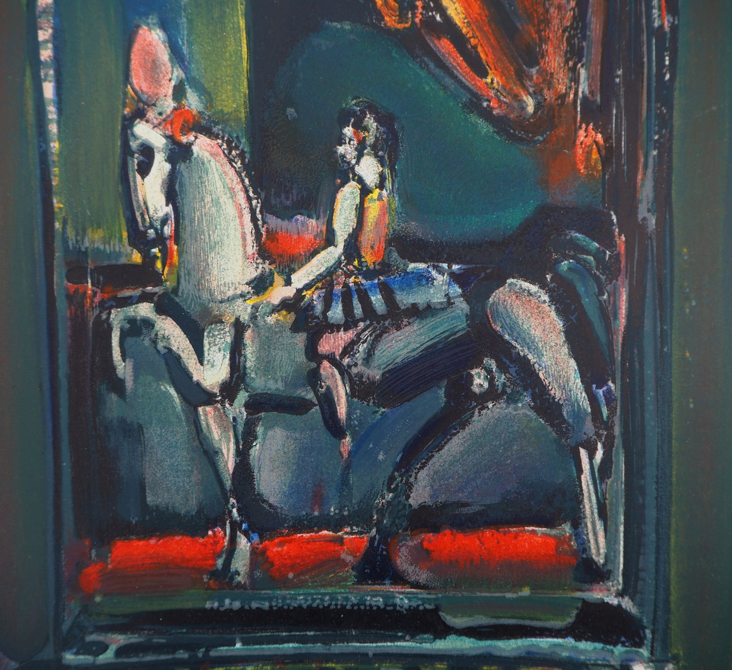 Georges ROUAULT : L'écuyère - Lithographie originale