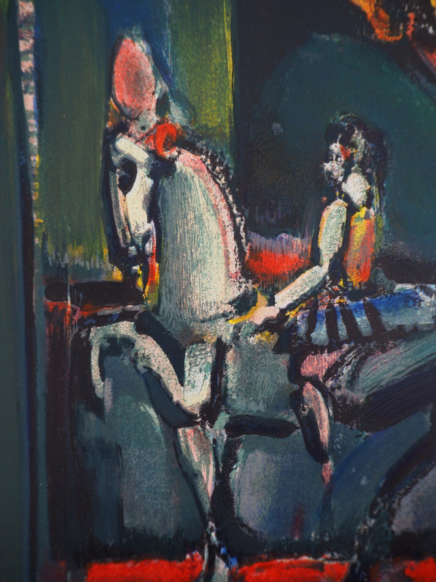 Georges ROUAULT : L'écuyère - Lithographie originale