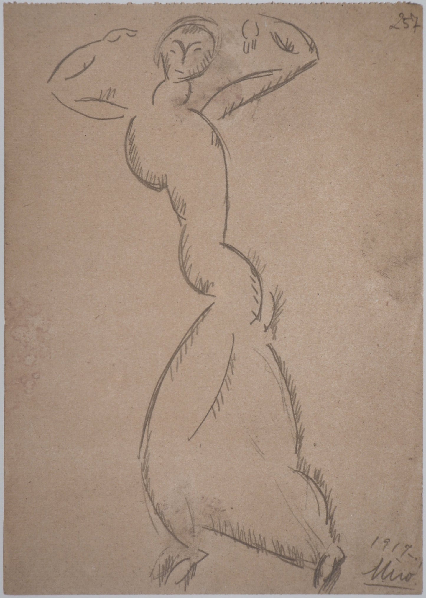 Joan MIRO : La Danseuse - Lithographie signée
