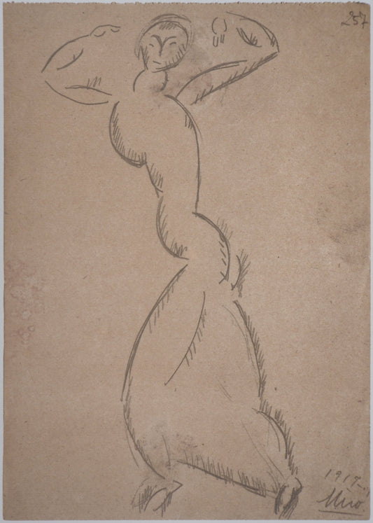 Joan MIRO : La Danseuse - Lithographie signée