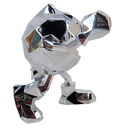 Richard ORLINSKI : Pac-man (Silver Edition) - Sculpture originale