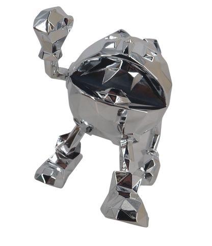 Richard ORLINSKI : Pac-man (Silver Edition) - Sculpture originale